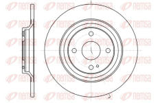 Brzdový kotouč KAWE 61379 00