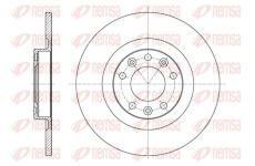 Brzdový kotouč KAWE 61557 00