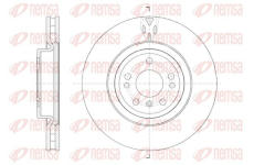 Brzdový kotouč KAWE 61576 10