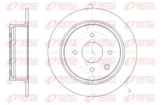 Brzdový kotouč KAWE 61579 00