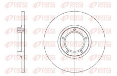 Brzdový kotouč KAWE 6163 00