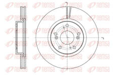 Brzdový kotouč KAWE 61653 10