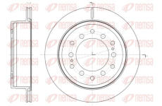 Brzdový kotouč KAWE 61664 10