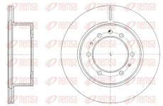 Brzdový kotouč KAWE 61686 10