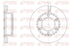 Brzdový kotouč KAWE 61706 10
