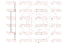 Brzdový kotouč KAWE 61777 00