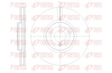 Brzdový kotouč KAWE 61789 10