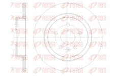 Brzdový kotouč KAWE 61791 00