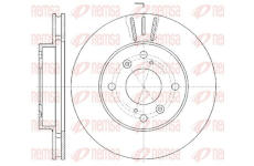 Brzdový kotouč KAWE 61835 10