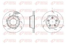 Brzdový kotouč KAWE 61861 10