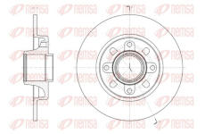 Brzdový kotouč KAWE 61865 00