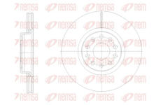 Brzdový kotouč KAWE 61902 10