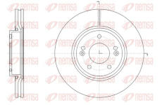 Brzdový kotouč KAWE 61904 10