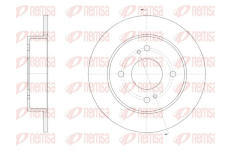 Brzdový kotouč KAWE 61924 00