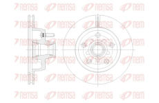 Brzdový kotouč KAWE 61959 10