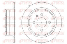 Brzdový kotouč KAWE 6197 00