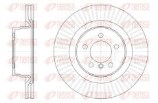 Brzdový kotouč KAWE 61999 10