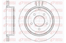 Brzdový kotouč KAWE 62006 10