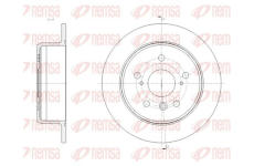 Brzdový kotouč KAWE 62033 00
