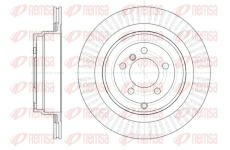 Brzdový kotouč KAWE 62064 10