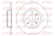 Brzdový kotouč KAWE 6209 00