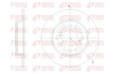 Brzdový kotouč KAWE 62099 00