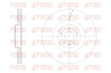 Brzdový kotouč KAWE 62113 10