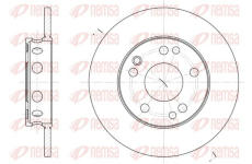 Brzdový kotouč KAWE 6221 00