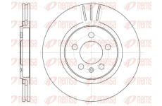 Brzdový kotouč KAWE 6293 10