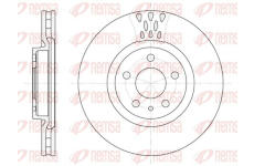 Brzdový kotouč KAWE 6305 10