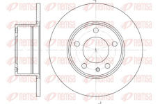 Brzdový kotouč KAWE 6312 00