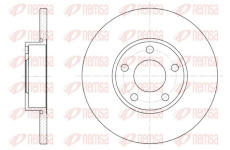 Brzdový kotouč KAWE 6327 00