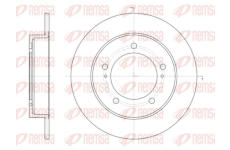 Brzdový kotouč KAWE 6329 00