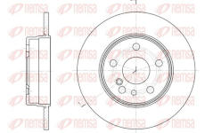 Brzdový kotouč KAWE 6332 00