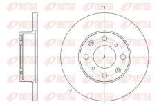 Brzdový kotouč KAWE 6370 00