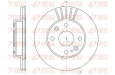 Brzdový kotouč KAWE 6386 10