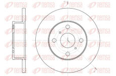 Brzdový kotouč KAWE 6401 00