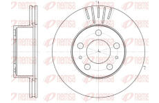 Brzdový kotouč KAWE 6409 10