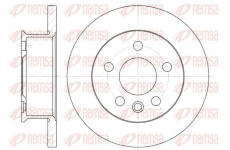 Brzdový kotouč KAWE 6414 00