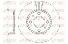 Brzdový kotouč KAWE 6430 10