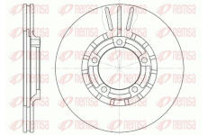 Brzdový kotouč KAWE 6437 10