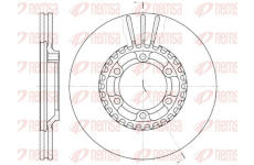 Brzdový kotouč KAWE 6446 10