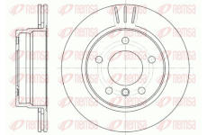 Brzdový kotouč KAWE 6458 10