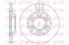 Brzdový kotouč KAWE 6464 10