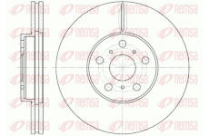 Brzdový kotouč KAWE 6465 10