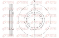 Brzdový kotouč KAWE 6466 10