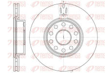 Brzdový kotouč KAWE 6478 10