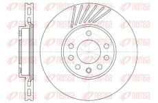 Brzdový kotouč KAWE 6494 10