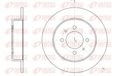 Brzdový kotouč KAWE 6531 00