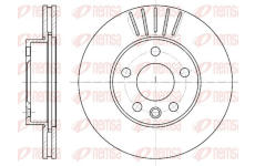 Brzdový kotouč KAWE 6551 10